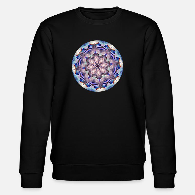 mandala de sagesse - Sweat bio CHANGER Stanley/Stella Unisexe - noir