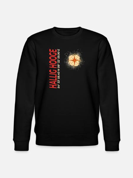 Hallig Hooge - Stanley/Stella Unisex Bio-Sweatshirt CHANGER - Schwarz