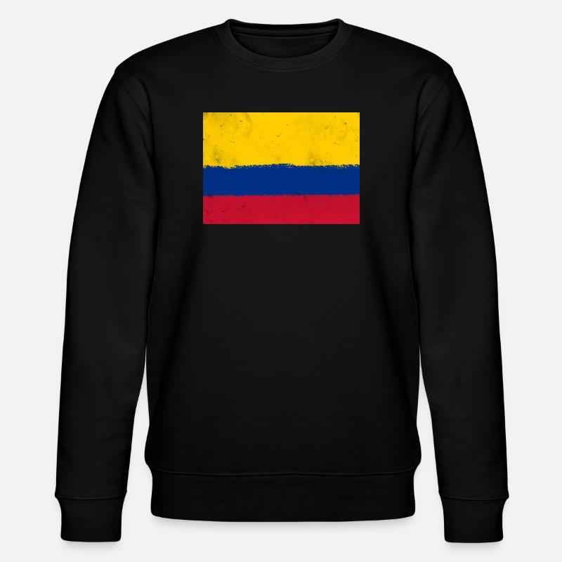 Drapeau de la Colombie - Sweat bio CHANGER Stanley/Stella Unisexe - noir