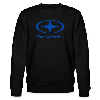 No Limits - Stanley/Stella Unisex Bio-Sweatshirt CHANGER  - Schwarz - Vorne - Nik (191cm) & Marisol (170cm)