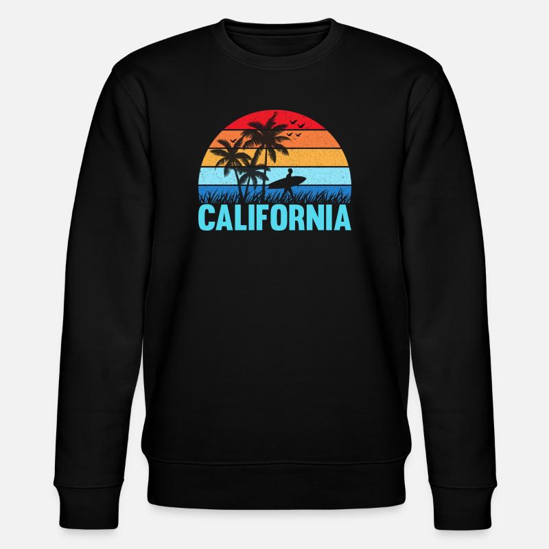California - Stanley/Stella Unisex Bio-Sweatshirt CHANGER  - Schwarz