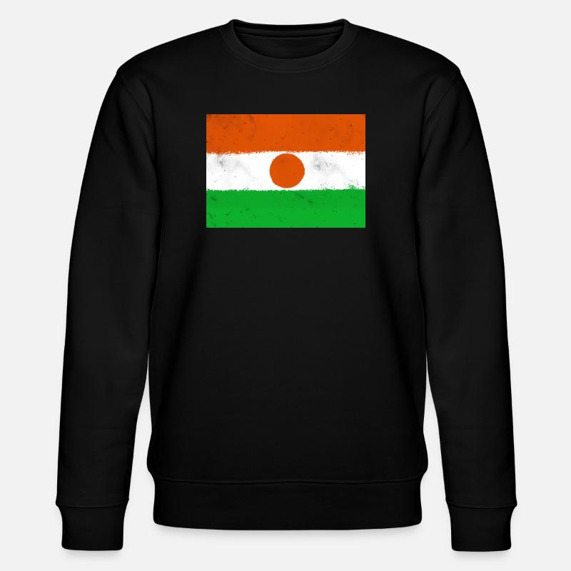 Drapeau du Niger - Sweat bio CHANGER Stanley/Stella Unisexe - noir