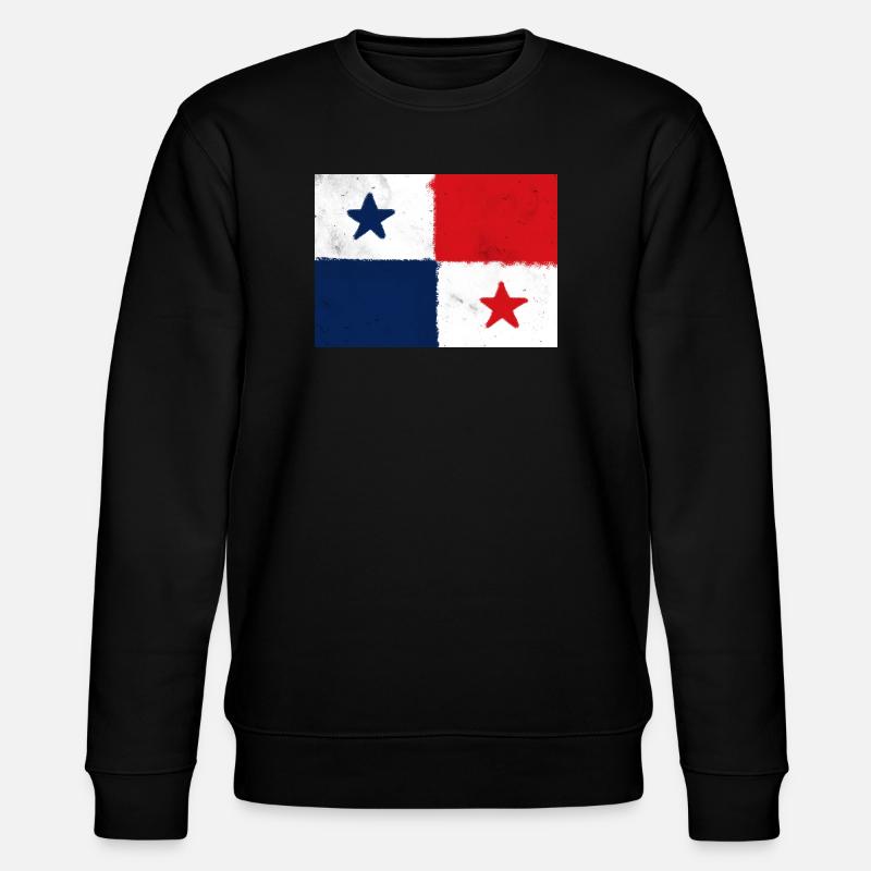 Drapeau du Panama - Sweat bio CHANGER Stanley/Stella Unisexe - noir
