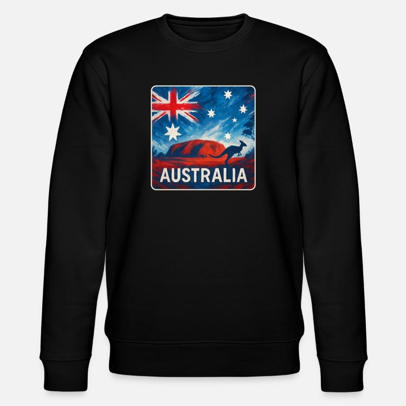 Conception de l’Outback australien - Sweat bio CHANGER Stanley/Stella Unisexe - noir
