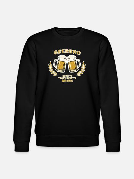 BEERBRO - Stanley/Stella Unisex Bio-Sweatshirt CHANGER - Schwarz