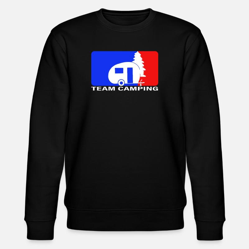 Camping d’équipe - Sweat bio CHANGER Stanley/Stella Unisexe - noir
