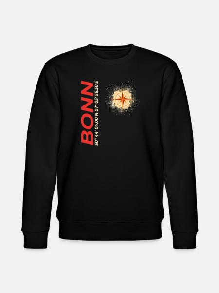 Bonn - Stanley/Stella Unisex Bio-Sweatshirt CHANGER  - Schwarz