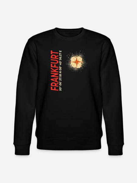 Frankfurt - Stanley/Stella Unisex Bio-Sweatshirt CHANGER  - Schwarz