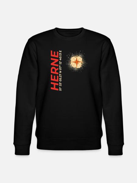 Herne - Stanley/Stella Unisex Bio-Sweatshirt CHANGER  - Schwarz