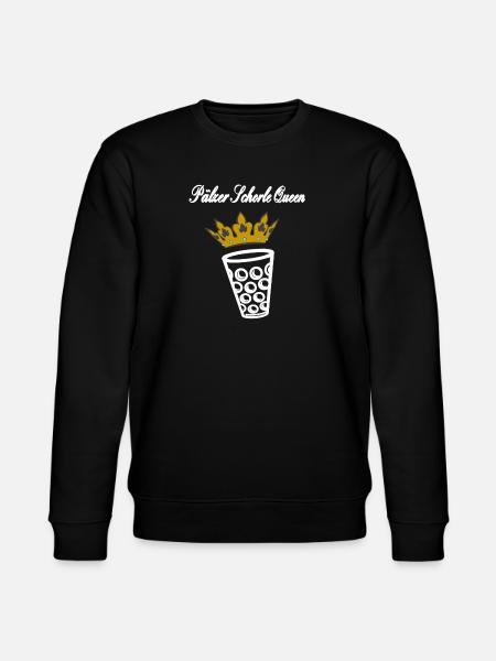 Schorle Queen Becher - Stanley/Stella Unisex Bio-Sweatshirt CHANGER  - Schwarz