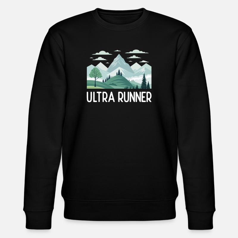 Ultra coureur - Sweat bio CHANGER Stanley/Stella Unisexe - noir