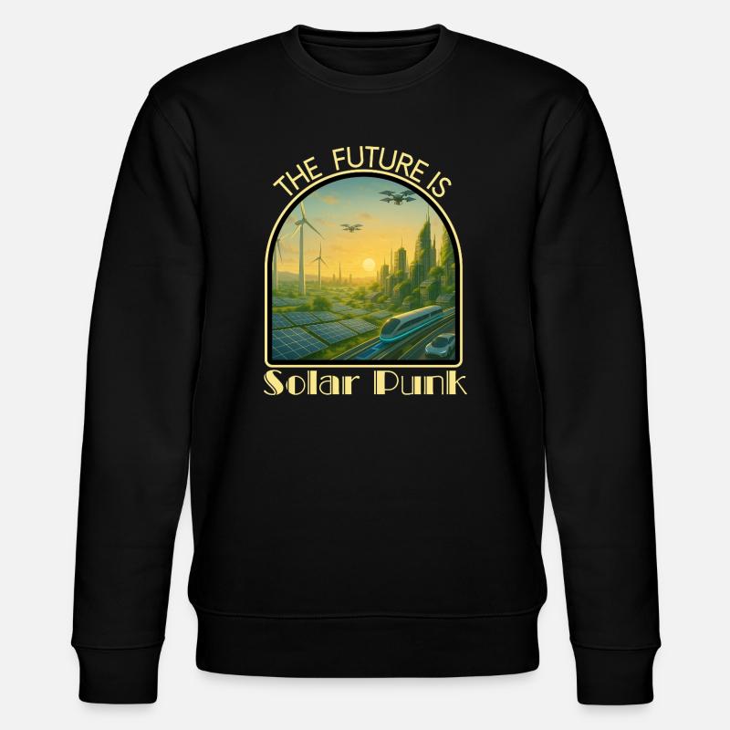 Solar_Punk2 - Sweat bio CHANGER Stanley/Stella Unisexe - noir