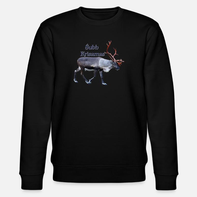 Subh Krisamas - Stanley/Stella Unisex Bio-Sweatshirt CHANGER  - Schwarz