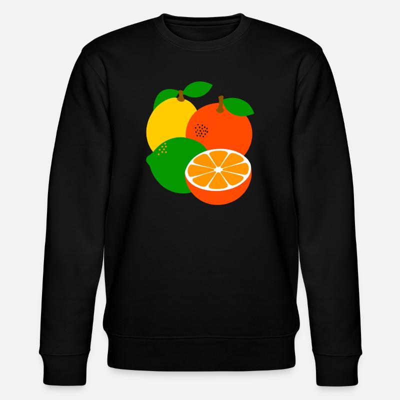 Fruit - Stanley/Stella CHANGER Unisex Organic Sweatshirt - black