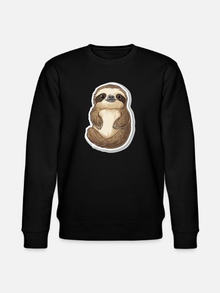 Sloth - Stanley/Stella CHANGER Unisex Organic Sweatshirt - black