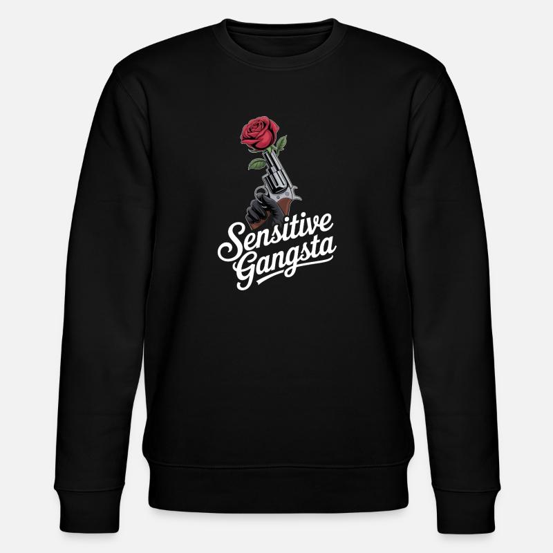 Gangsta sensible - Sweat bio CHANGER Stanley/Stella Unisexe - noir