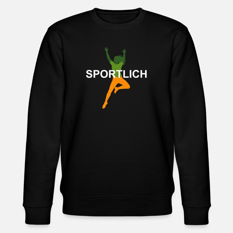 Conception de saut athlétique vive - Sweat bio CHANGER Stanley/Stella Unisexe - noir