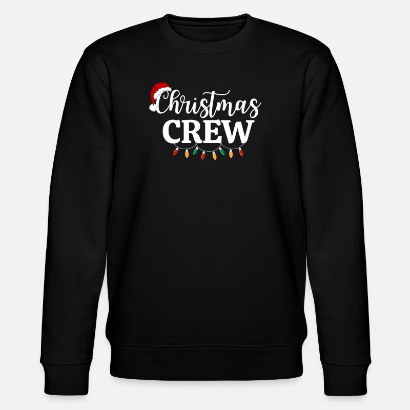 WEIHNACHTSCREW - Stanley/Stella Unisex Bio-Sweatshirt CHANGER  - Schwarz
