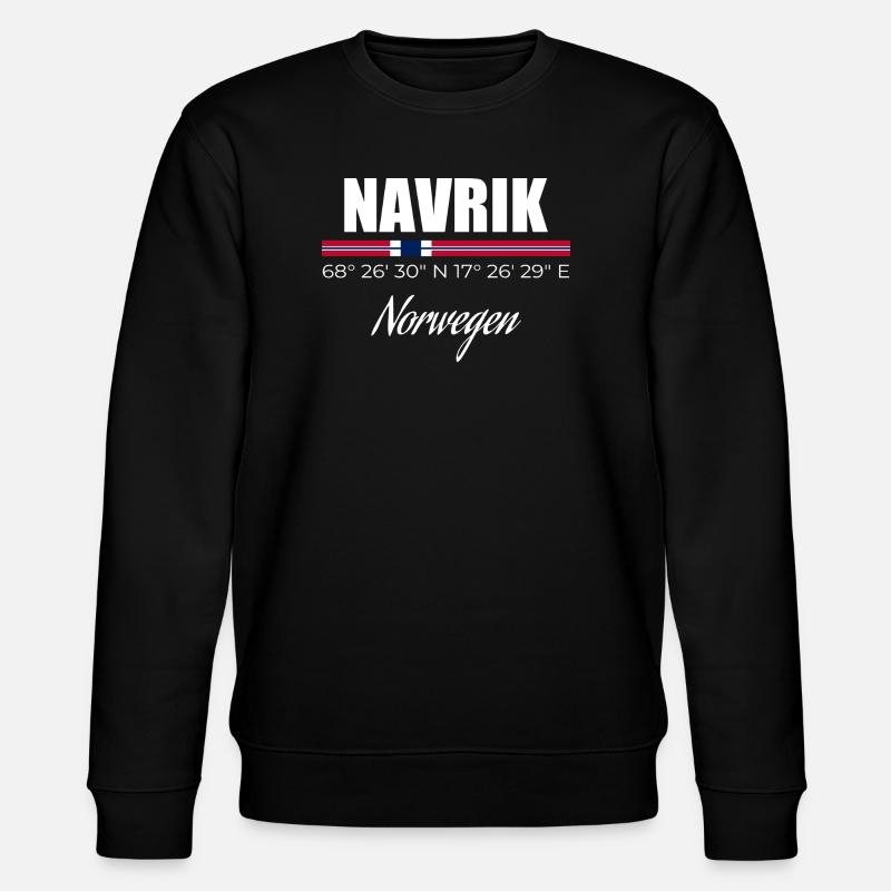 Navrik - Stanley/Stella Unisex Bio-Sweatshirt CHANGER  - Schwarz