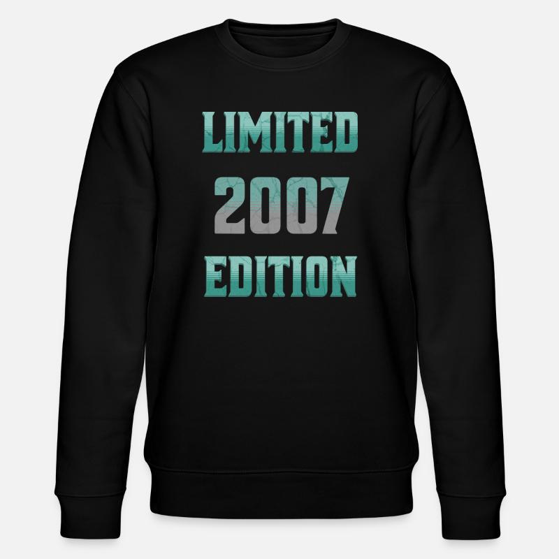 Limitierte Edition 2007  - Stanley/Stella Unisex Bio-Sweatshirt CHANGER  - Schwarz