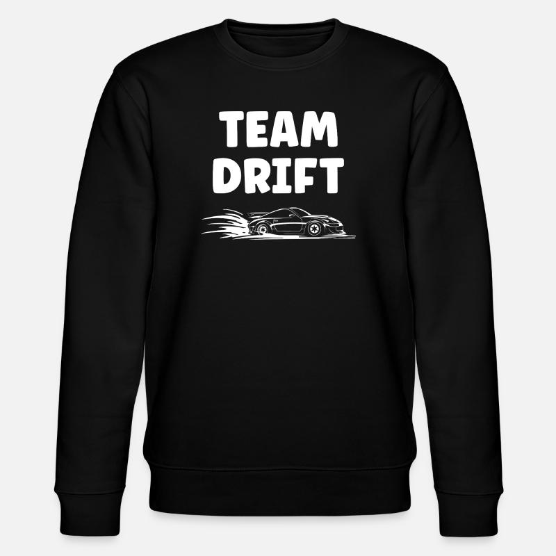 Design Voiture Drift Énergique - Sweat bio CHANGER Stanley/Stella Unisexe - noir