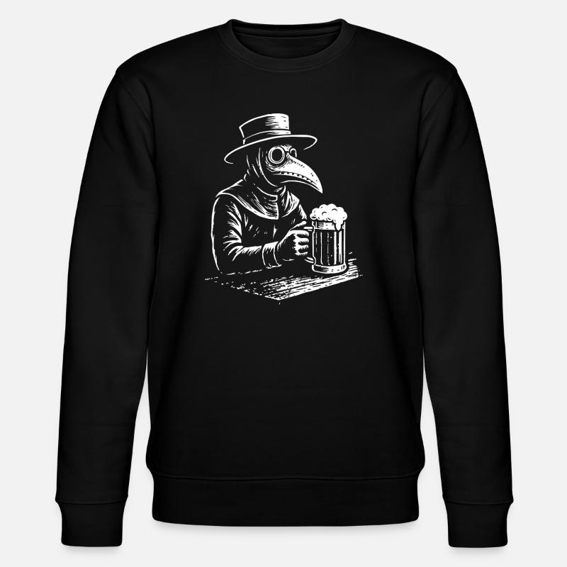 Pestdoktor Cheers Design - Stanley/Stella Unisex Bio-Sweatshirt CHANGER  - Schwarz