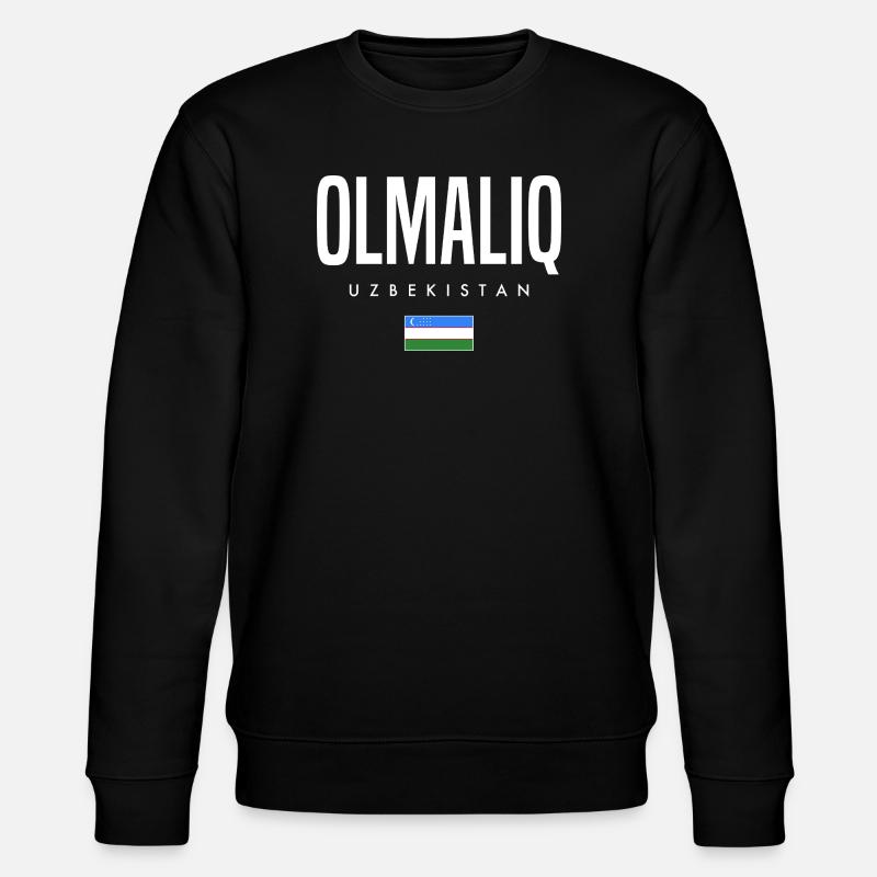 Olmaliq Usbekistan - Stanley/Stella Unisex Bio-Sweatshirt CHANGER  - Schwarz