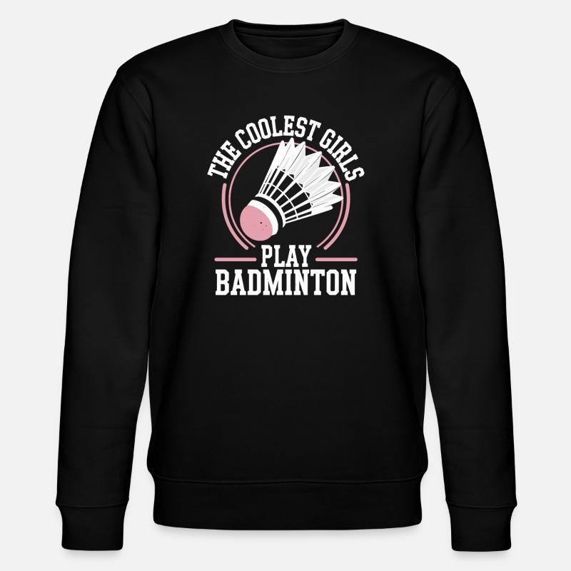 filles de badminton - Sweat bio CHANGER Stanley/Stella Unisexe - noir