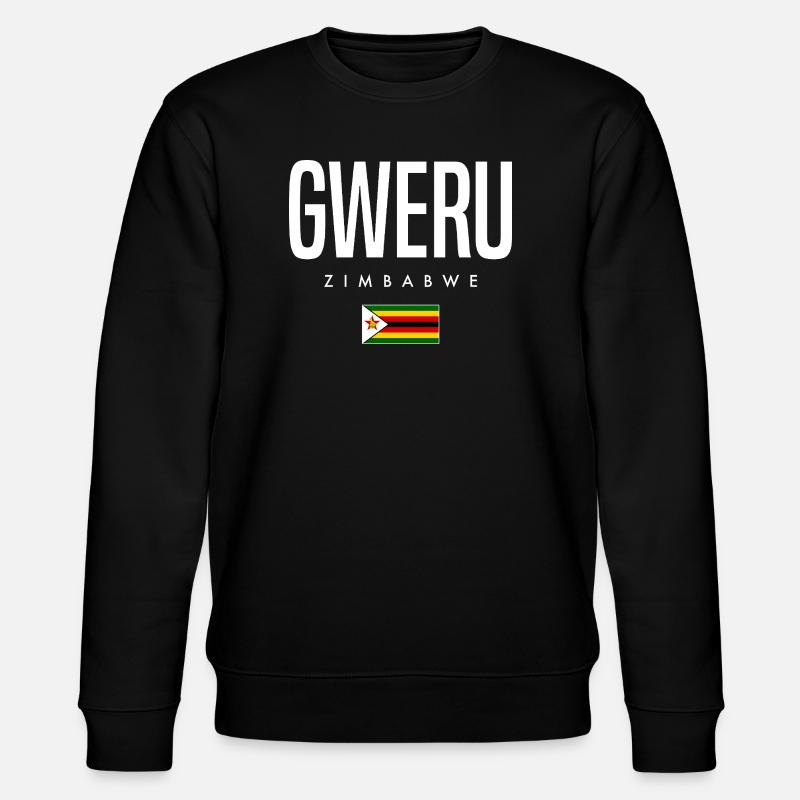 Gweru Simbabwe - Stanley/Stella Unisex Bio-Sweatshirt CHANGER  - Schwarz
