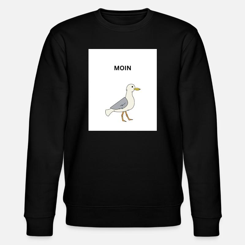 HELLO - Stanley/Stella CHANGER Unisex Organic Sweatshirt - black