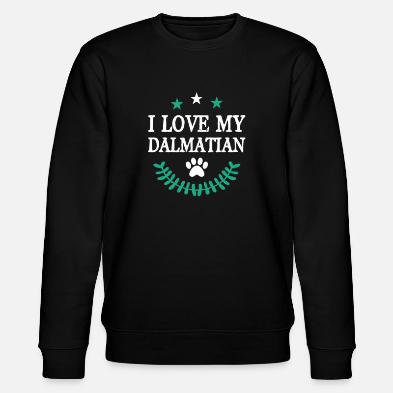 J’adore mes dalmatiens - Sweat bio CHANGER Stanley/Stella Unisexe - noir