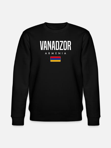 Vanadzor, Armenia - Stanley/Stella CHANGER Unisex Organic Sweatshirt - black