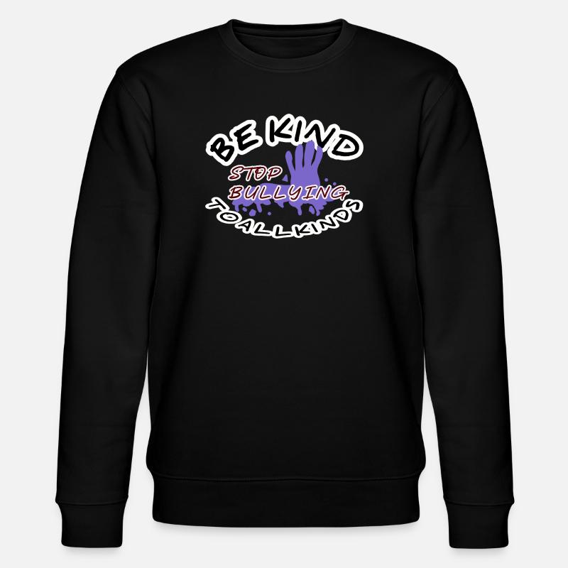 Ne me brutalisez pas - Sweat bio CHANGER Stanley/Stella Unisexe - noir
