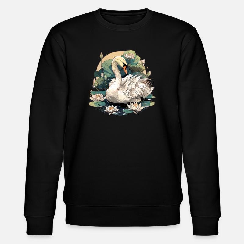 Cygnes Cygne - Sweat bio CHANGER Stanley/Stella Unisexe - noir