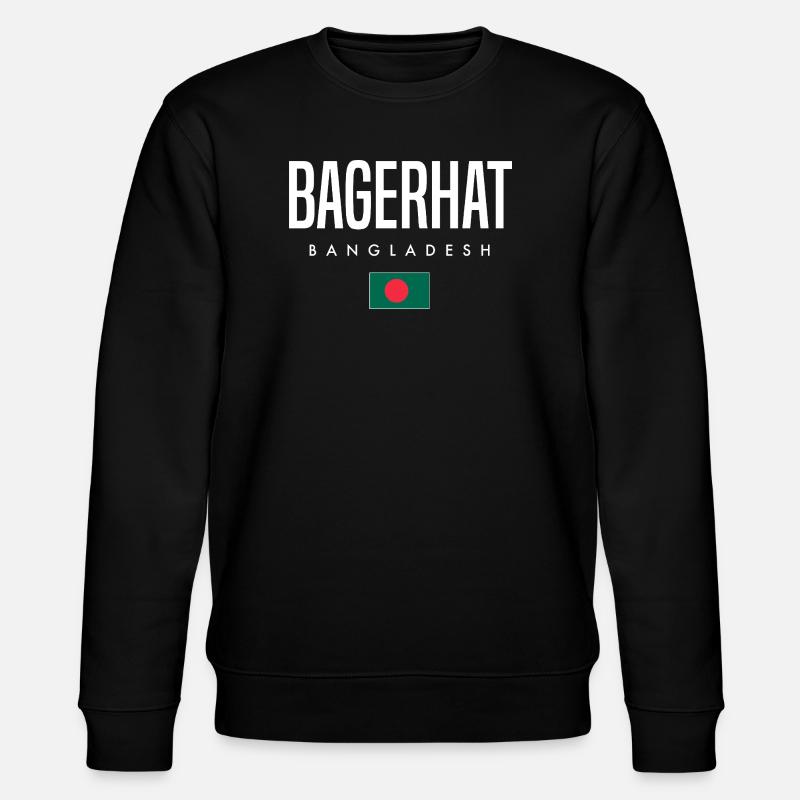 Bagerhat Bangladesch - Stanley/Stella Unisex Bio-Sweatshirt CHANGER  - Schwarz