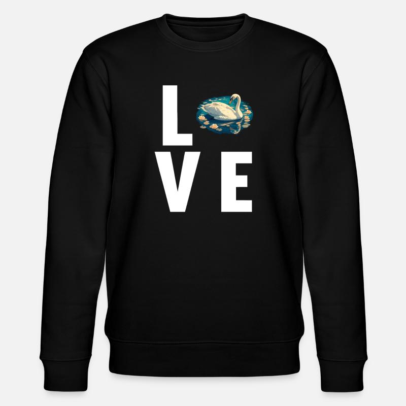 Cygnes Cygne - Sweat bio CHANGER Stanley/Stella Unisexe - noir