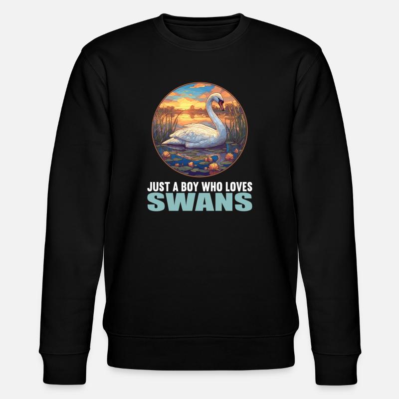 Cygnes Cygne - Sweat bio CHANGER Stanley/Stella Unisexe - noir