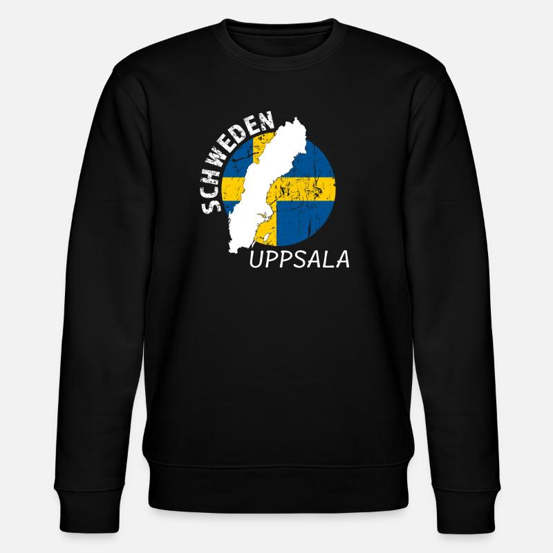 Uppsala - Stanley/Stella Unisex Bio-Sweatshirt CHANGER  - Schwarz