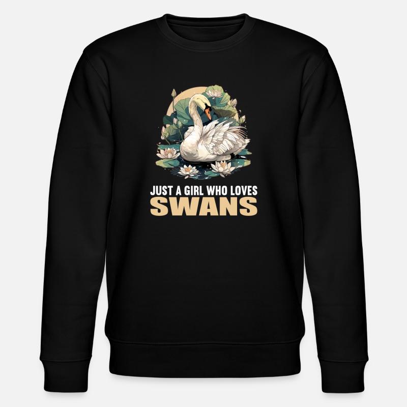 Cygnes Cygne - Sweat bio CHANGER Stanley/Stella Unisexe - noir