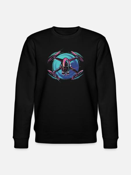 Dynamic Drone - Stanley/Stella CHANGER Unisex Organic Sweatshirt - black