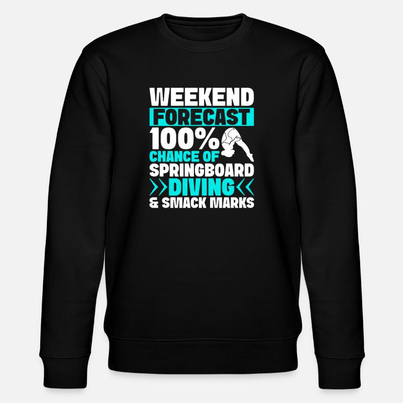 Plongeoir - Sweat bio CHANGER Stanley/Stella Unisexe - noir