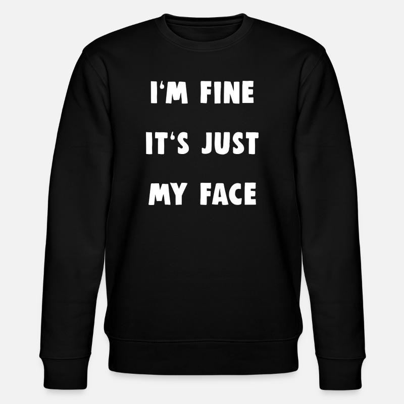 Je vais bien - Sweat bio CHANGER Stanley/Stella Unisexe - noir