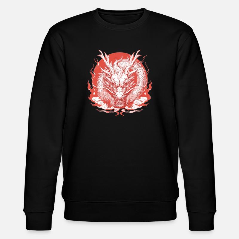 Dragon Dragon - Sweat bio CHANGER Stanley/Stella Unisexe - noir