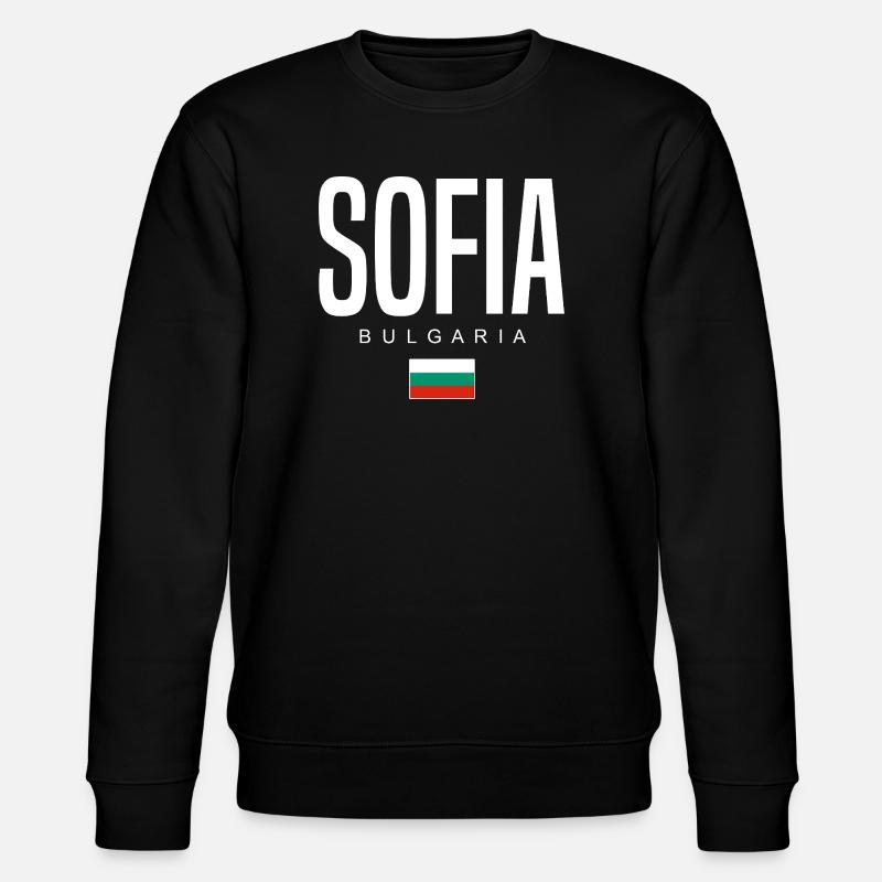 Sofia Bulgaria - Stanley/Stella CHANGER Unisex Organic Sweatshirt - black