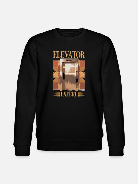 Elevator toddler & kids - Stanley/Stella CHANGER Unisex Organic Sweatshirt - black