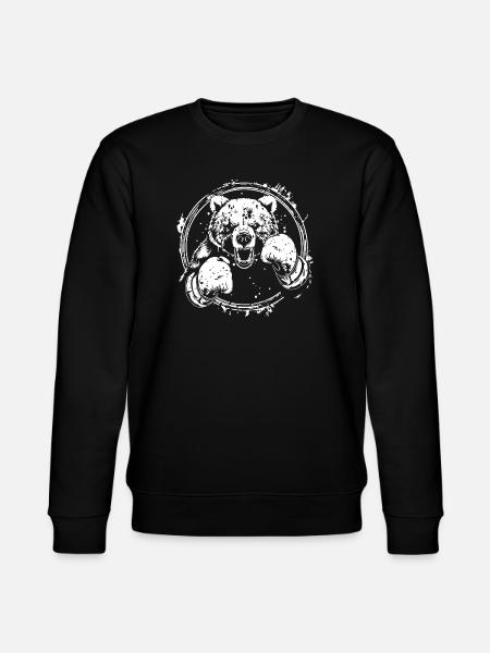 Grizzly Bear Boxer Boxe MMA - Sweat bio CHANGER Stanley/Stella Unisexe - noir