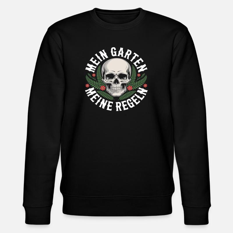 Mon jardin, mes règles - Sweat bio CHANGER Stanley/Stella Unisexe - noir