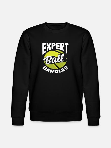 Expert Ball Handler Tennis Player - Stanley/Stella CHANGER Unisex Organic Sweatshirt - black