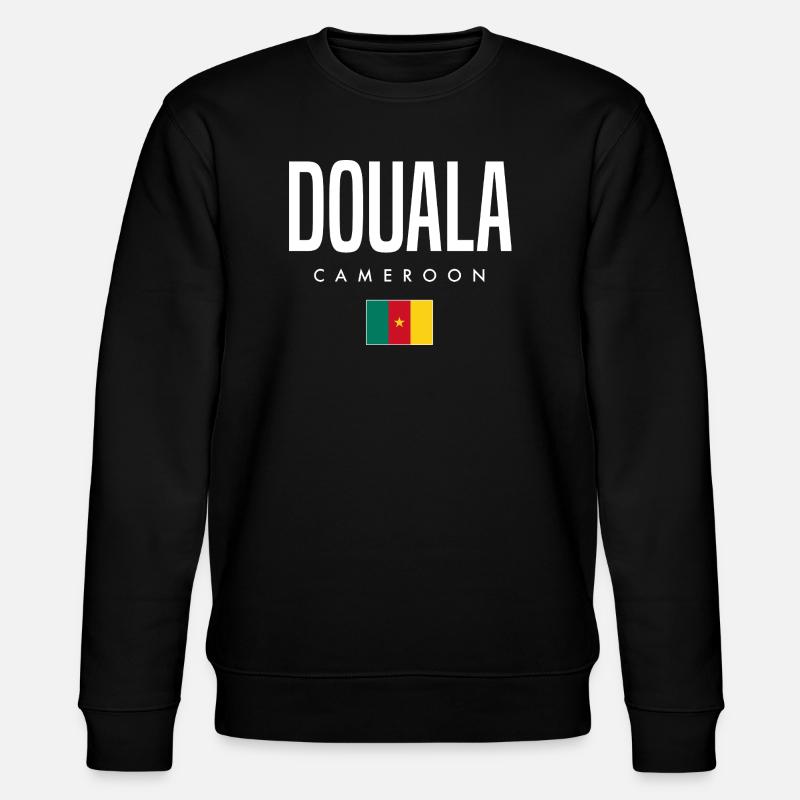 Douala Kamerun Kameruner - Stanley/Stella Unisex Bio-Sweatshirt CHANGER  - Schwarz
