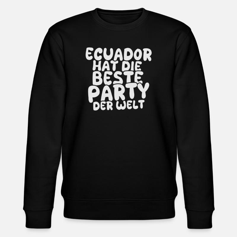 Urlaubsland Ecuador - Stanley/Stella Unisex Bio-Sweatshirt CHANGER  - Schwarz